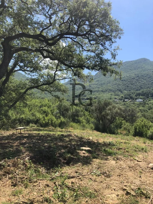 Land plot for sale with panoramic views in the suburbs of Bar, Zupci, Montenegro