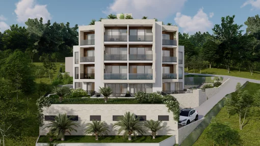 Apartment in Donja Lastva, Tivat Municipality